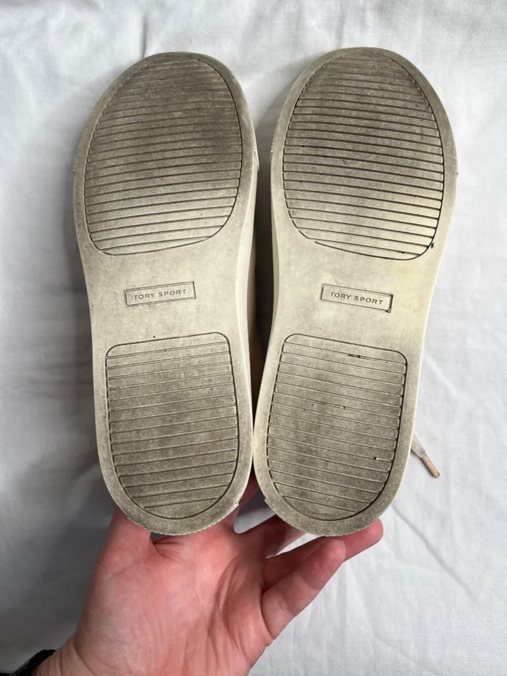 Tory Burch Sport Pink Leather Low-Top Ruffle Life Style Sneakers Womens Size 7.5 - Picture 5 of 8